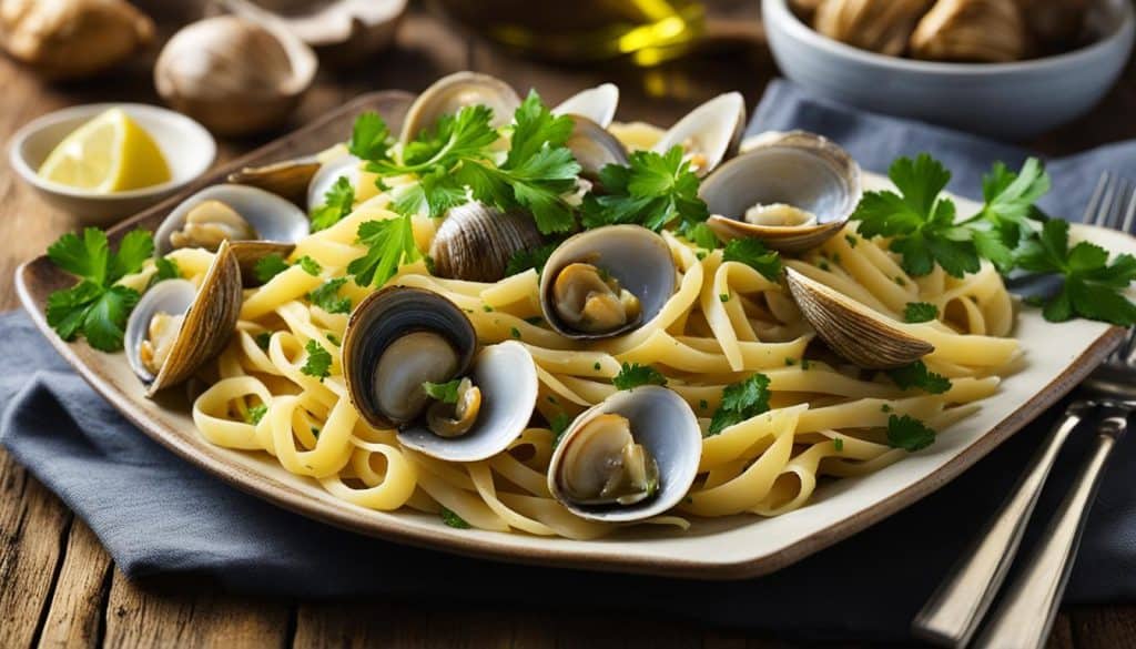 Pasta with Clams - Spaghetti Alle Vongole image