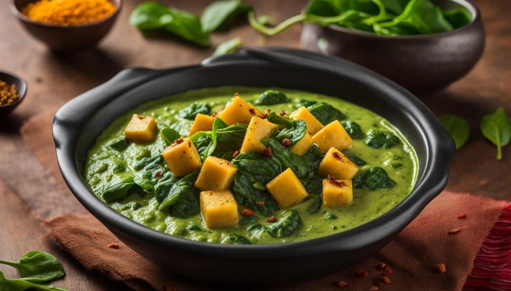 Simple Palak Paneer