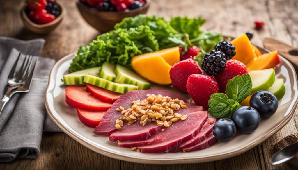 balanced nutrition during weight loss