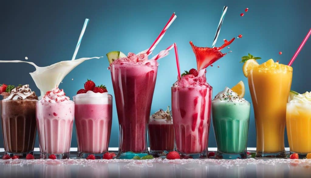 calorie-dense drinks