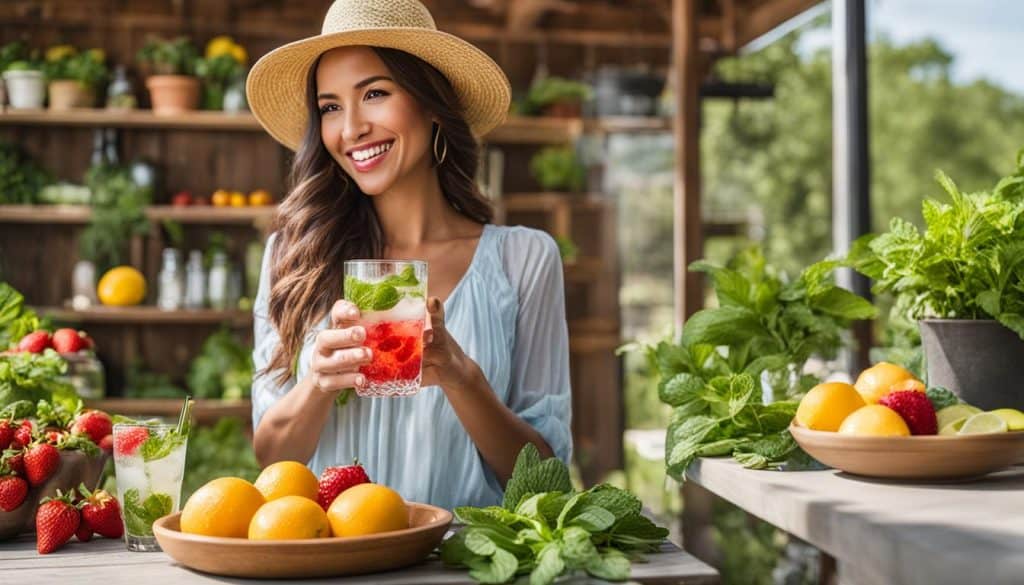 healthy drink mixes for alcohol