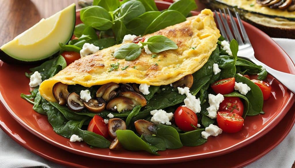 healthy protein omelette