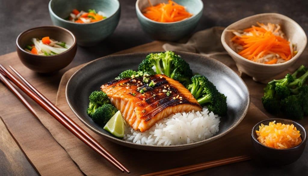 is rice and fish a good diet